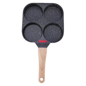 4-Cup Non-Stick Egg Frying Pan – Breakfast Omelette Skillet