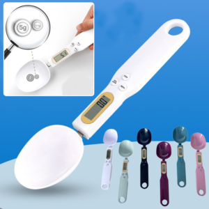 Digital Measuring Spoon Scale – Compact Kitchen Scale for Dry & Wet Ingredients